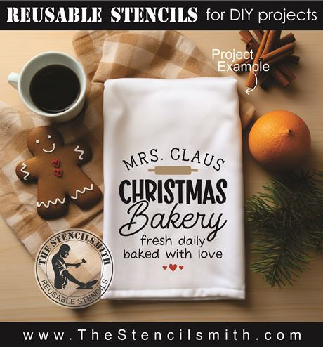 9209 Christmas Phrase stencils - The Stencilsmith