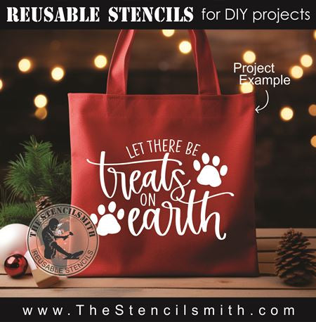 9224 let there be treats on earth stencil - The Stencilsmith
