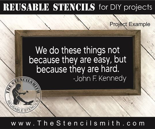 9257 We do these things stencil - The Stencilsmith