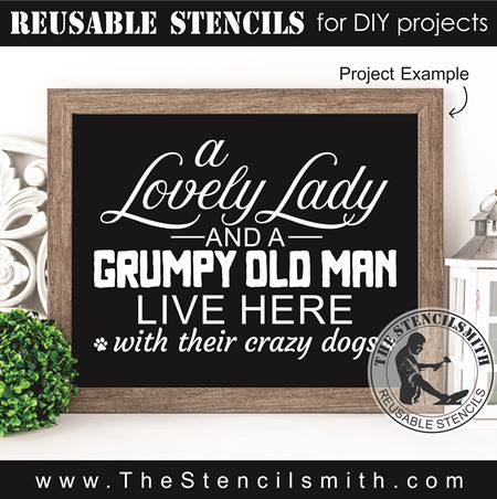 9260 a lovely lady and a grumpy stencil - The Stencilsmith