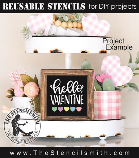 9270 Valentine mini stencils - The Stencilsmith