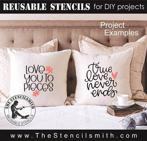 9271 Valentine mini stencils - The Stencilsmith
