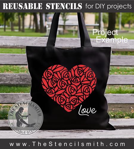 9271 Valentine mini stencils - The Stencilsmith