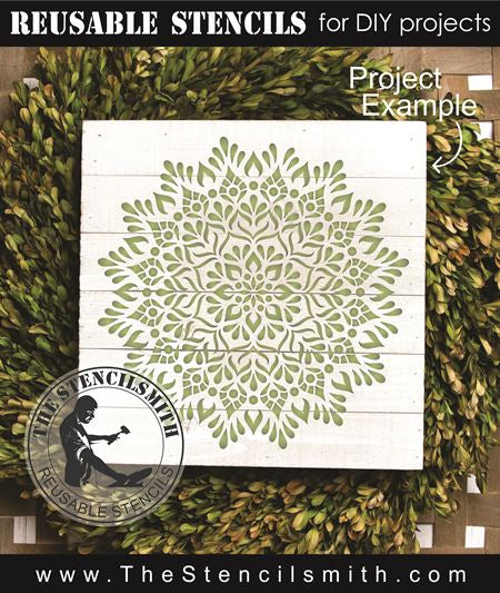 9282 Mandala stencil - The Stencilsmith