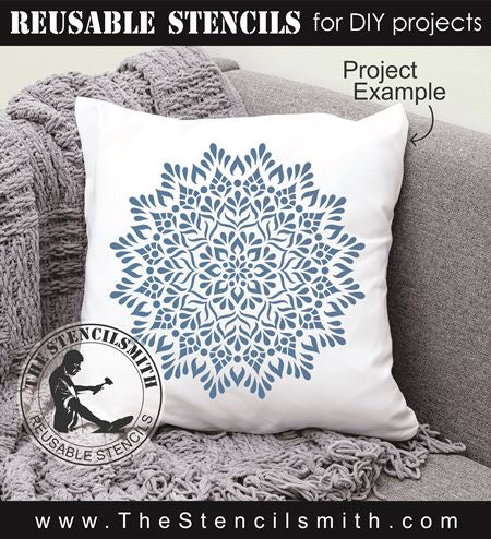 9282 Mandala stencil - The Stencilsmith