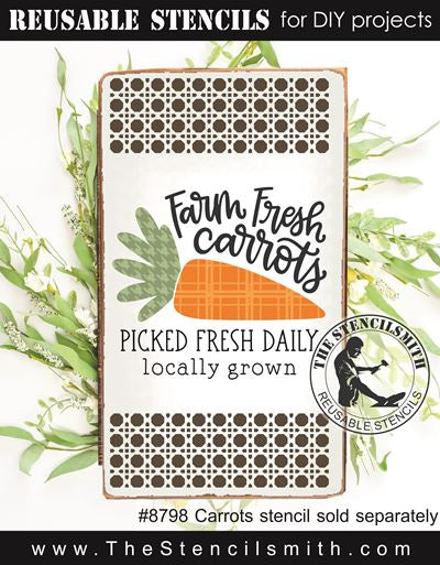 9285 Rattan Weave pattern stencil - The Stencilsmith