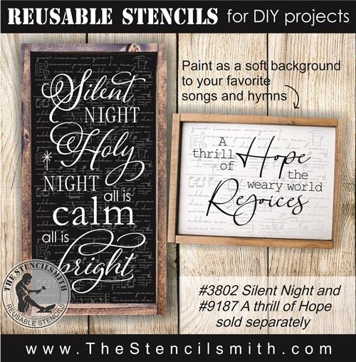 9318 vintage music sheet stencil - The Stencilsmith