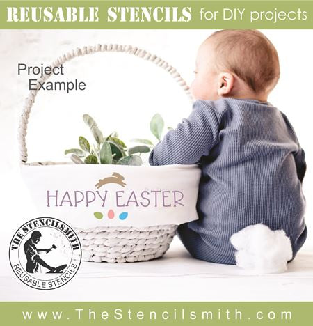 9327 Easter Phrase Collection stencil - The Stencilsmith