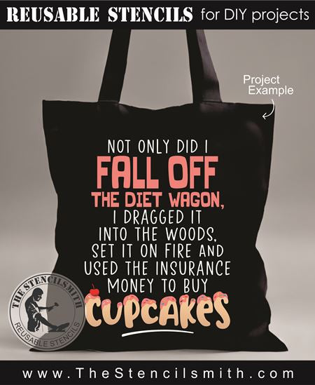 9346 diet wagon stencil - The Stencilsmith