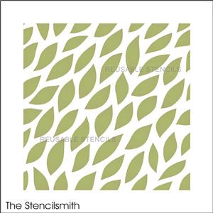 9362 Leaf Pattern Stencil - The Stencilsmith