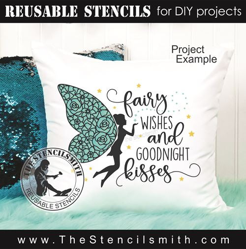 9406 Fairy Wishes stencil - The Stencilsmith