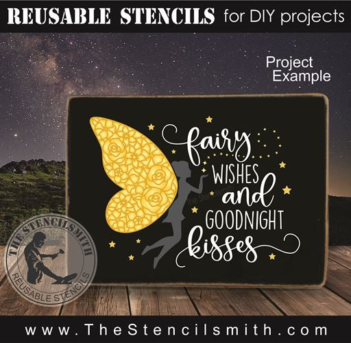 9406 Fairy Wishes stencil - The Stencilsmith