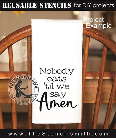 9435 Kitchen Phrase stencils - The Stencilsmith