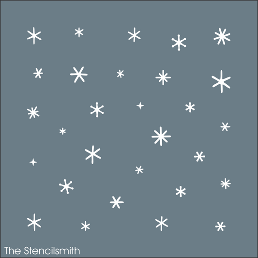9622 Little Snowflakes Stencil - The Stencilsmith