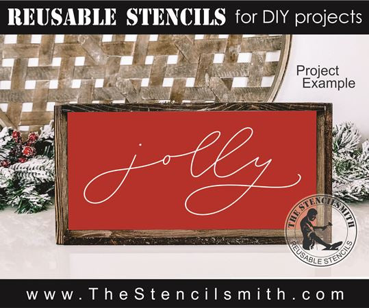 9624 jolly stencil - The Stencilsmith