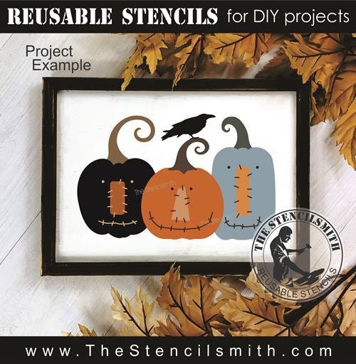9699 primitive pumpkins stencil