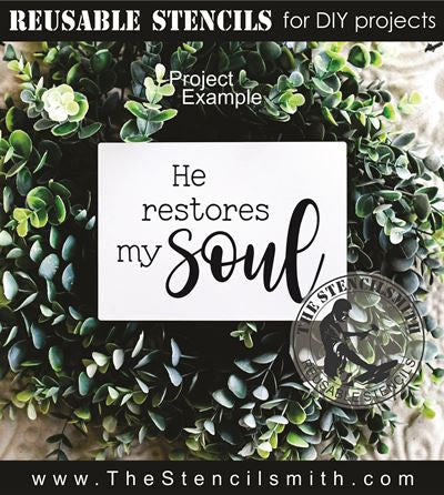 9716 Faith mini stencils