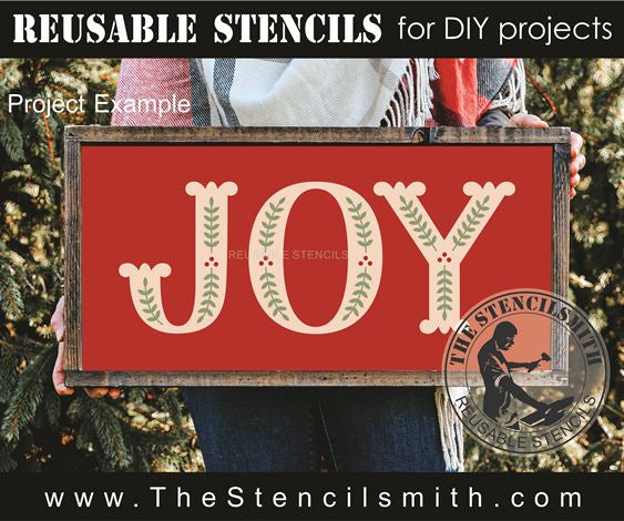 9720 JOY stencil - The Stencilsmith