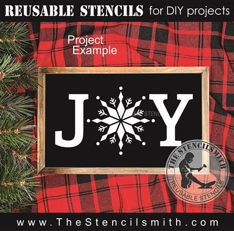 9747 JOY stencil - The Stencilsmith
