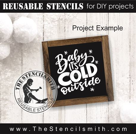 9781 Christmas mini stencils - The Stencilsmith