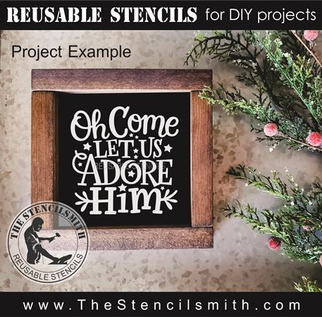 9781 Christmas mini stencils - The Stencilsmith