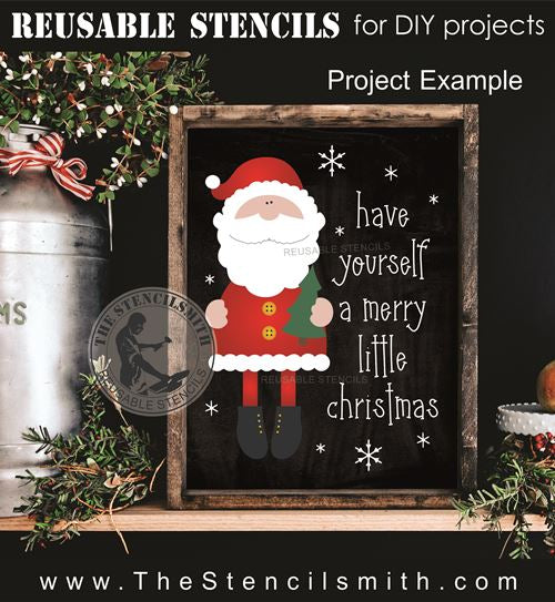9813 Have Yourself a Merry Stencil - The Stencilsmith