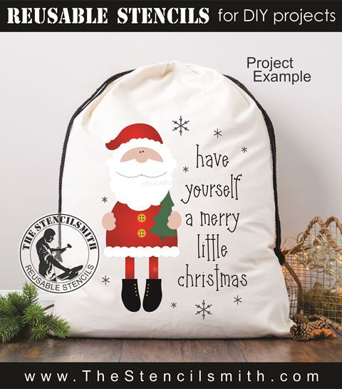 9813 Have Yourself a Merry Stencil - The Stencilsmith