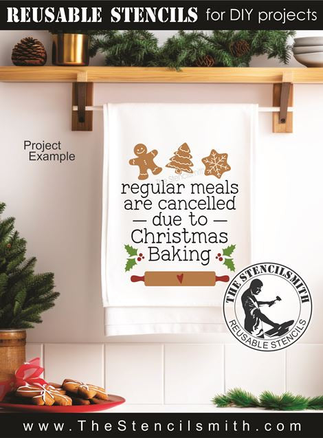9814 regular meals are cancelled stencil - The Stencilsmith