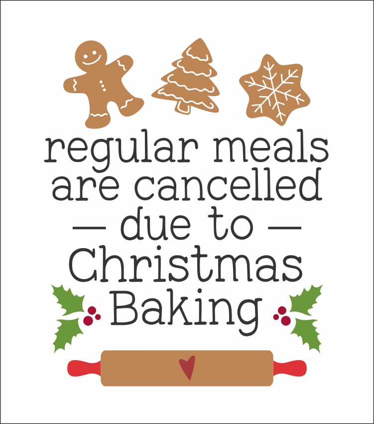 9814 Regular Meals Are Cancelled Stencil