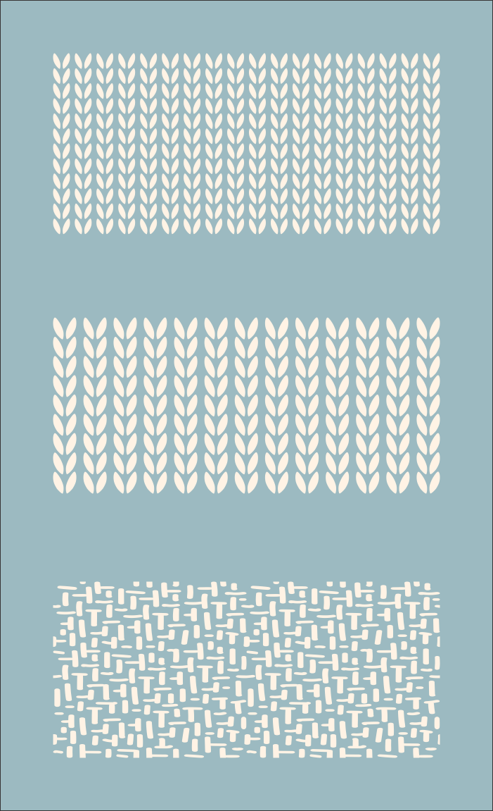 9824 Stitch And Knit Patterns Stencil