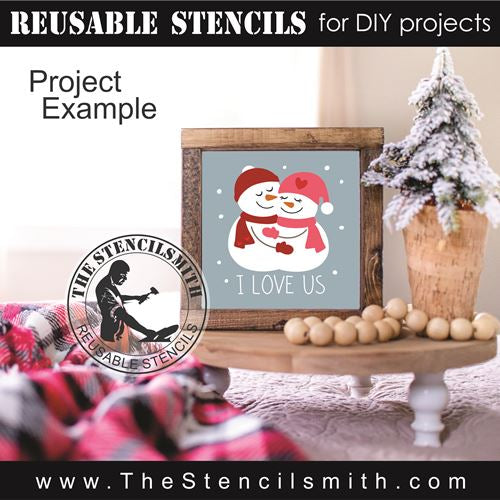 9843 Valentine Mini Stencils - The Stencilsmith