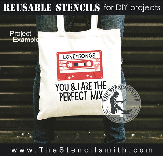 9843 Valentine Mini Stencils - The Stencilsmith