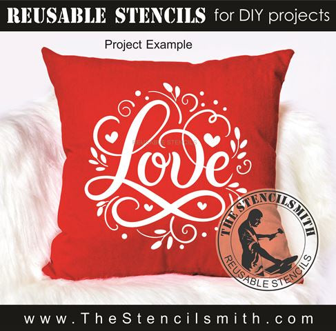9847 Love stencil - The Stencilsmith