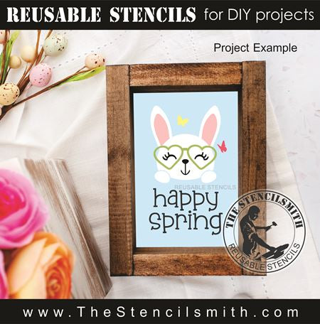 9893 Spring Mini Stencils