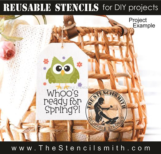 9893 Spring Mini Stencils
