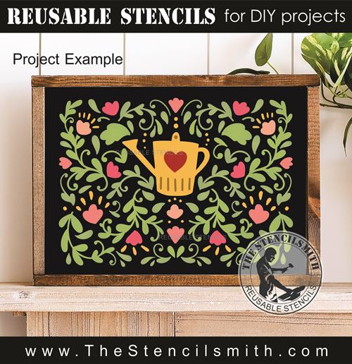9916 Decorative Garden Stencil - The Stencilsmith