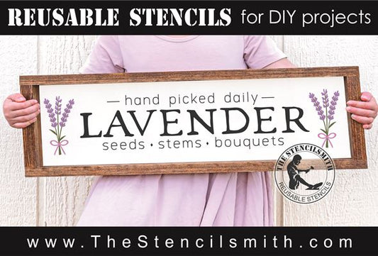 9945 Lavender Stencil - The Stencilsmith