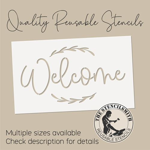 9991 Welcome Stencil - The Stencilsmith
