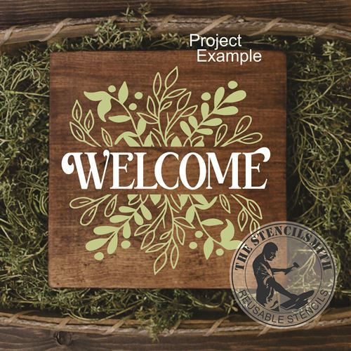9993 Welcome Stencil - The Stencilsmith