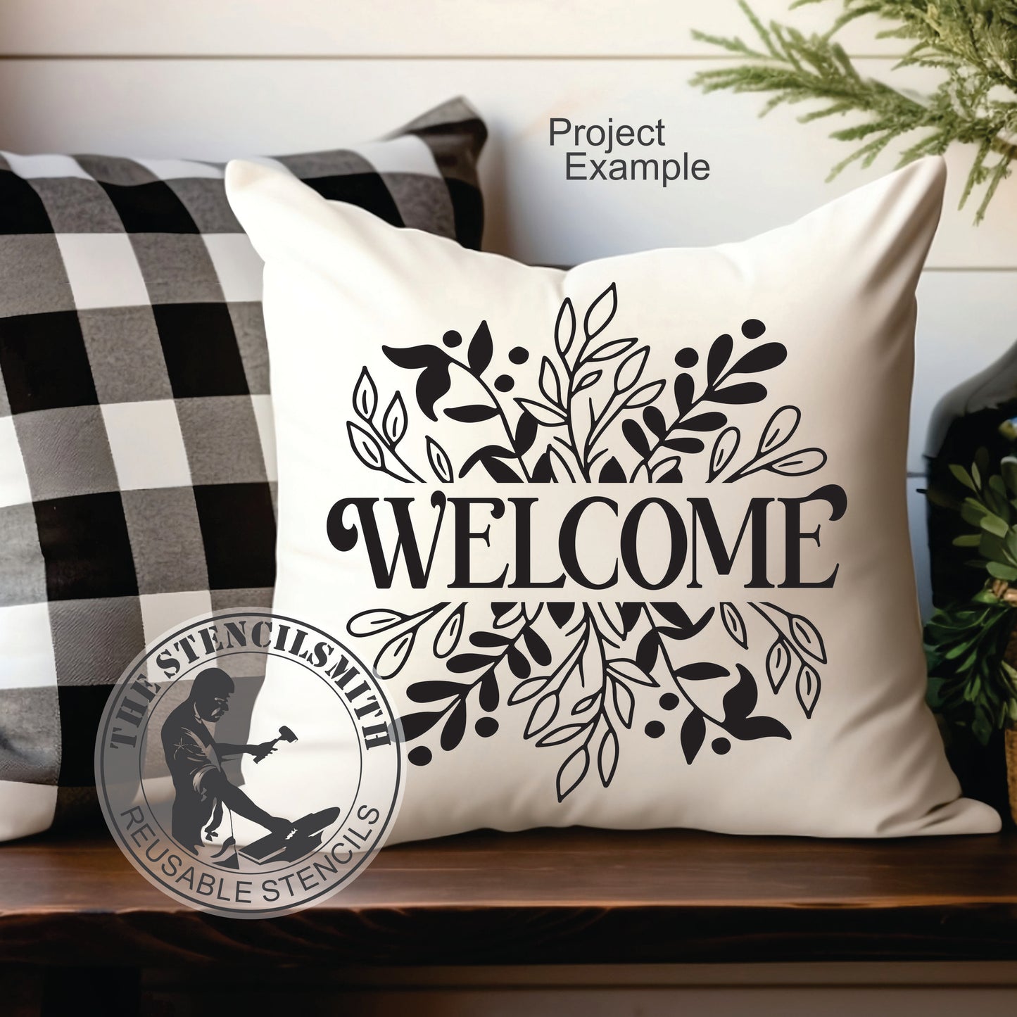 9993 Welcome Stencil - The Stencilsmith