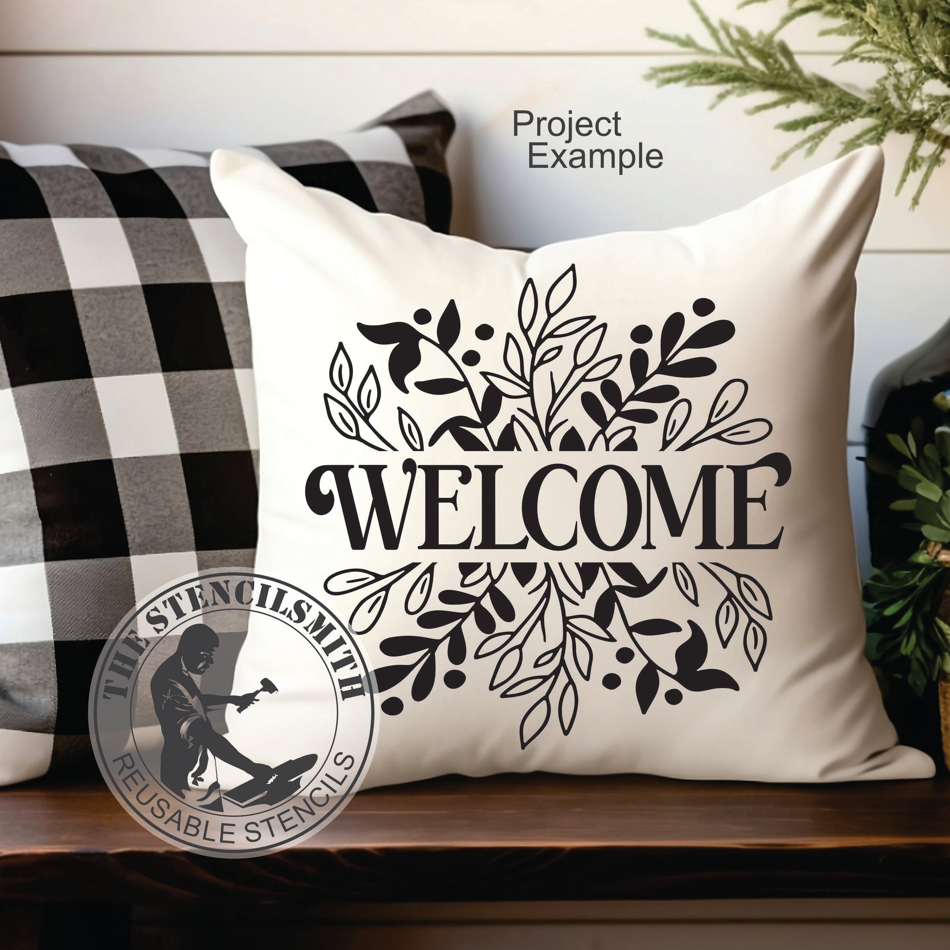 9993 Welcome Stencil - The Stencilsmith