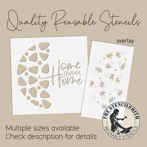 9999 Home Sweet Home Strawberry Stencil