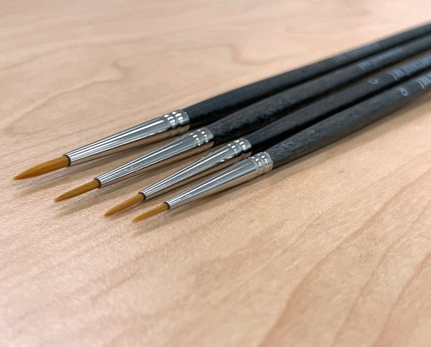 Detail Paint Brushes 4-pack - The Stencilsmith
