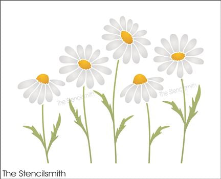 9452 Daisy Stencil - The Stencilsmith