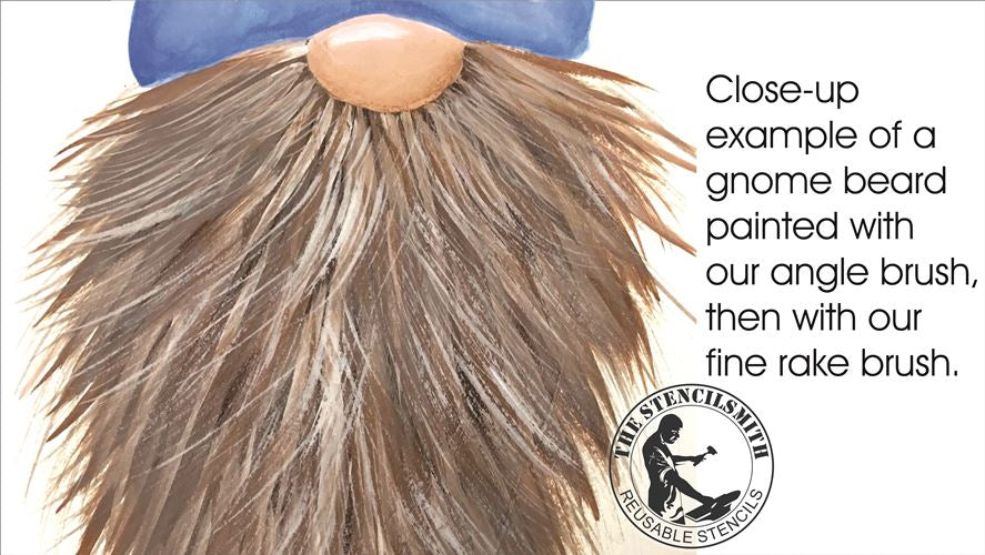 Ultra Fine Rake Brush 1/2" - The Stencilsmith