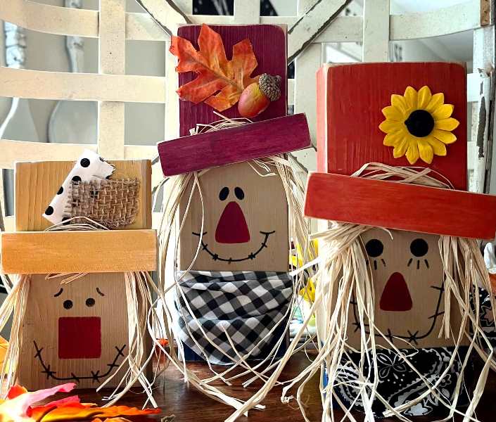 9042 Scarecrow faces stencil - The Stencilsmith