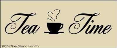 Tea Time - The Stencilsmith