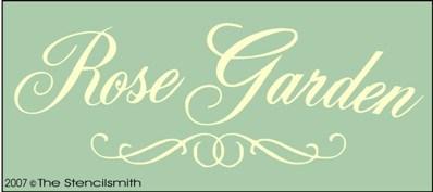 Rose Garden - A - The Stencilsmith