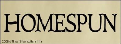 1033 - HOMESPUN - The Stencilsmith