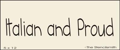 Italian and Proud - The Stencilsmith